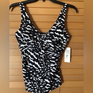 LEILANI NWT MONTEREY TAKINI FULL BUST SUPPORT UNDERWIRE/ ADJUSTABLE STRAPS/ PADS